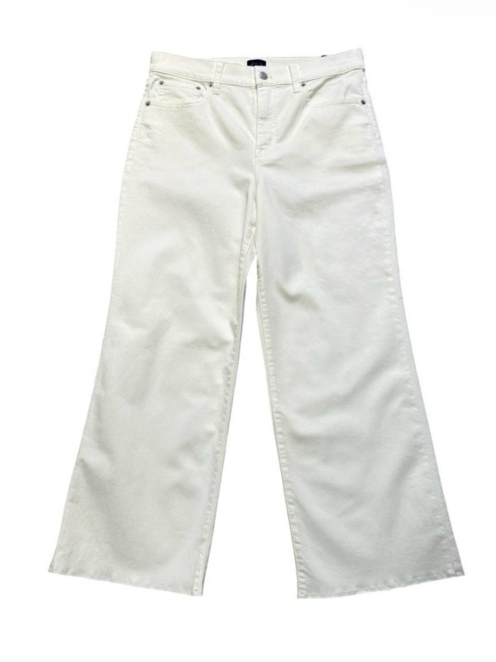 J.Crew Women’s Wide-Leg Crop with raw hems Jeans. 26P. NWT.